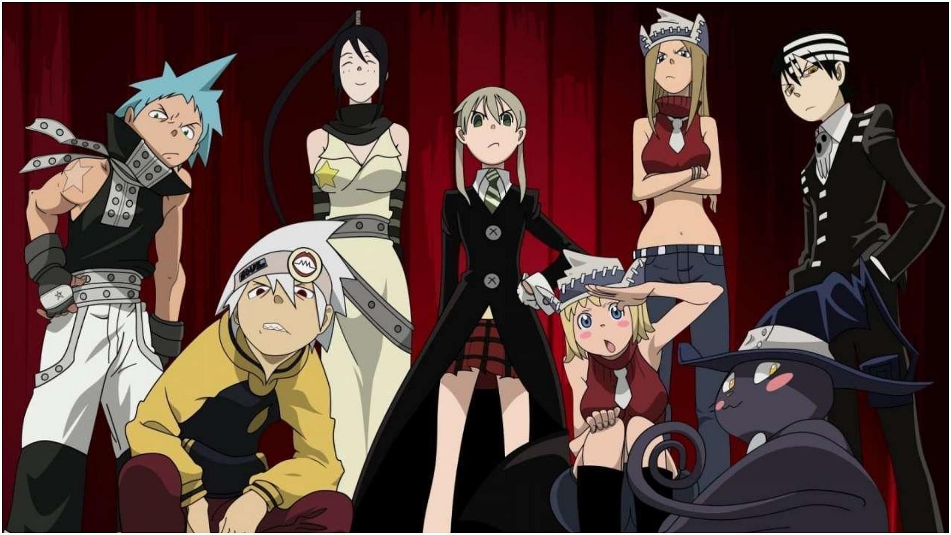 All characters of Soul Eater as seen in the anime (Image via Bones)