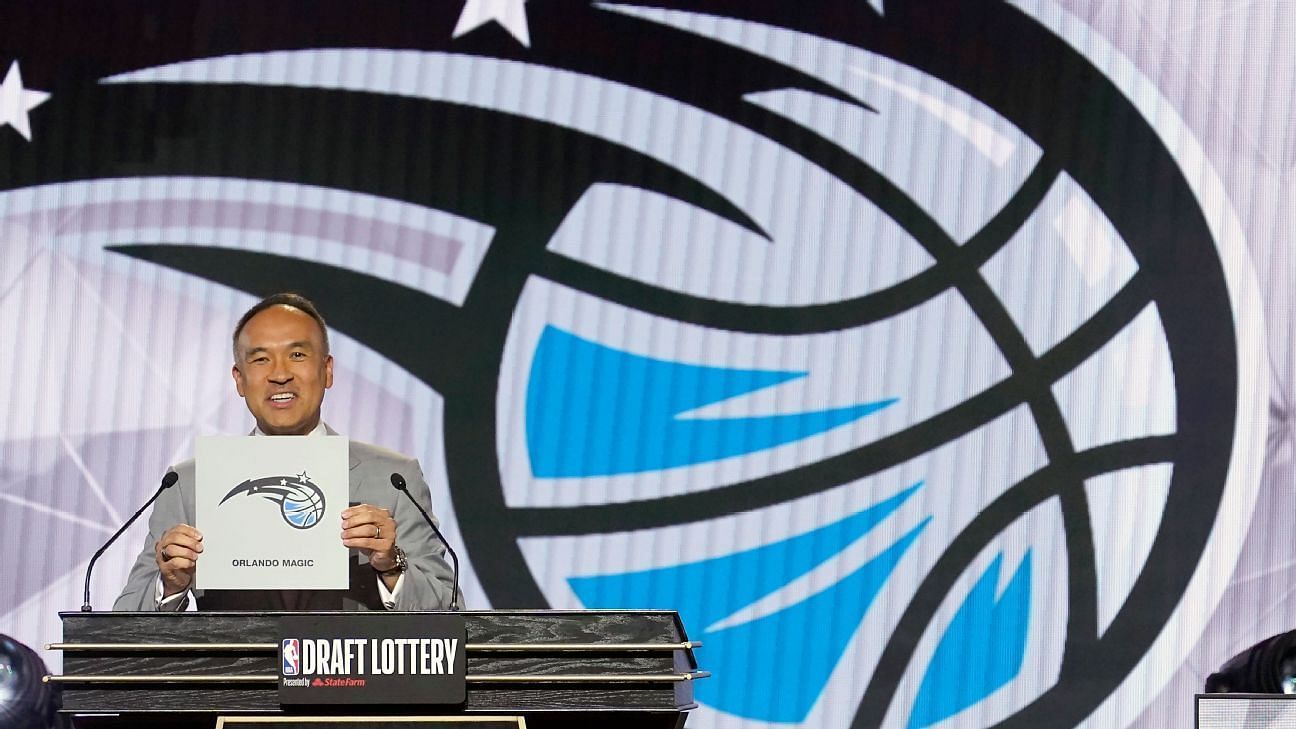 The Orlando Magic have won the NBA draft lottery.
