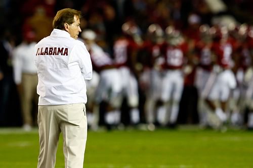 Alabama football coach Nick Saban