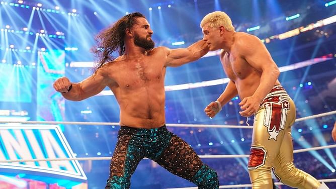 Former WWE Champion reacts to helping Seth Rollins attack Cody Rhodes on RAW