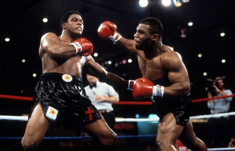 Jose Ribalta (left), Mike Tyson (right) [image courtesy of Getty]