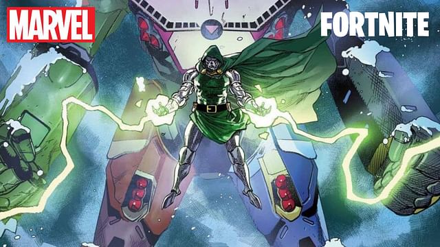 Fortnite Dr. Doom joins the IO vs The Seven's battle