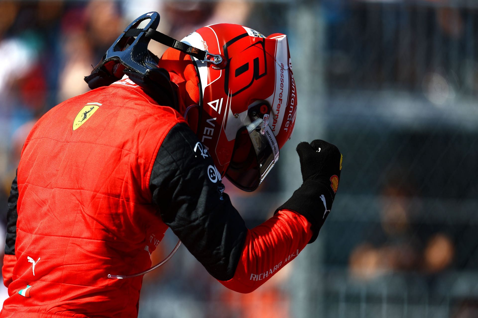 F1 Grand Prix of Miami - Qualifying - Charles Leclerc takes pole position