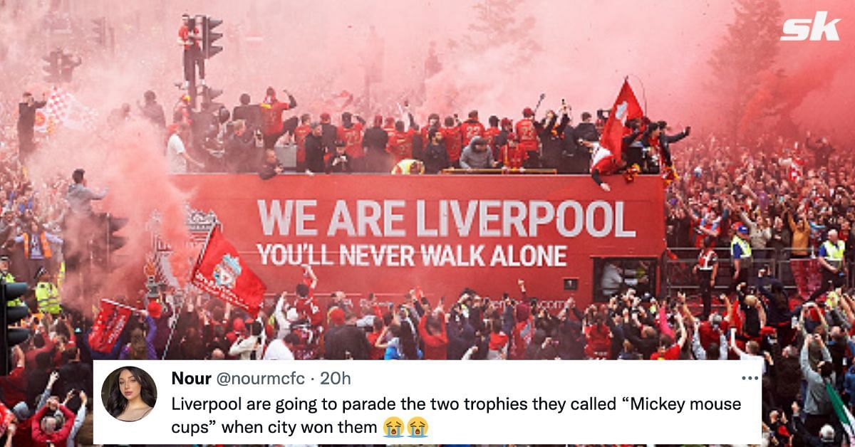 The Reds had a parade one day after losing the Champions League final