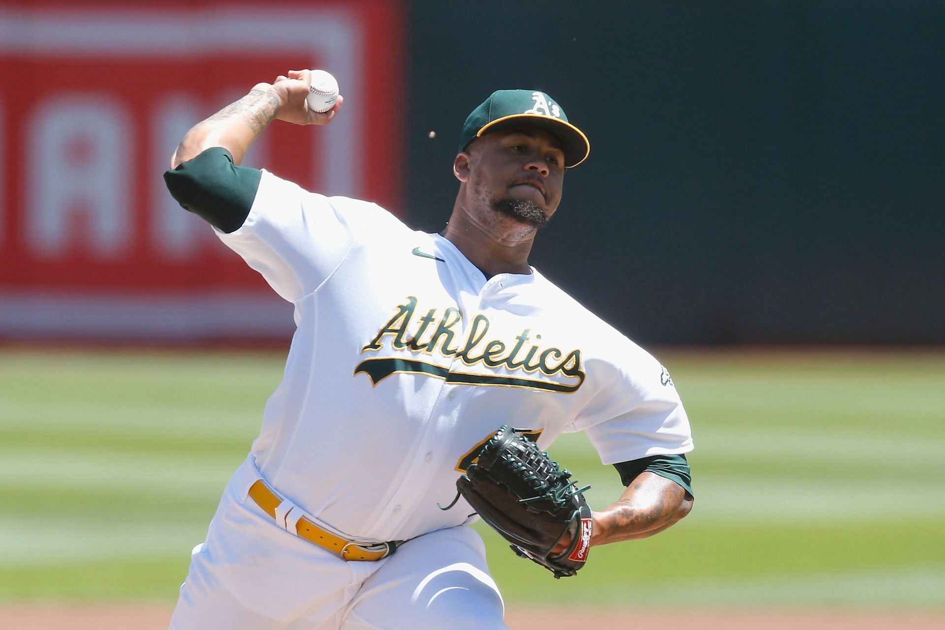 Oakland Athletics right hander Frankie Montas is in a position to pitch himself onto a contender if he&#039;s able to build on his 3.77 earned run average