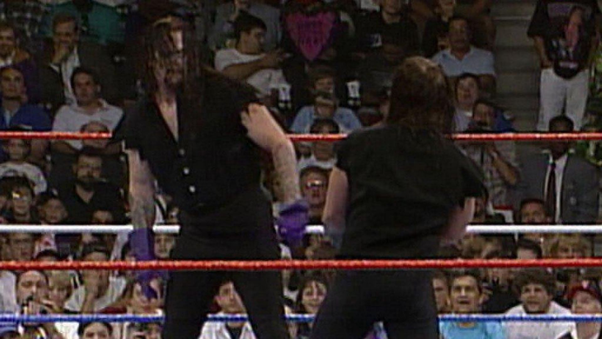 UnderTaker fighting UnderFaker at SummerSlam