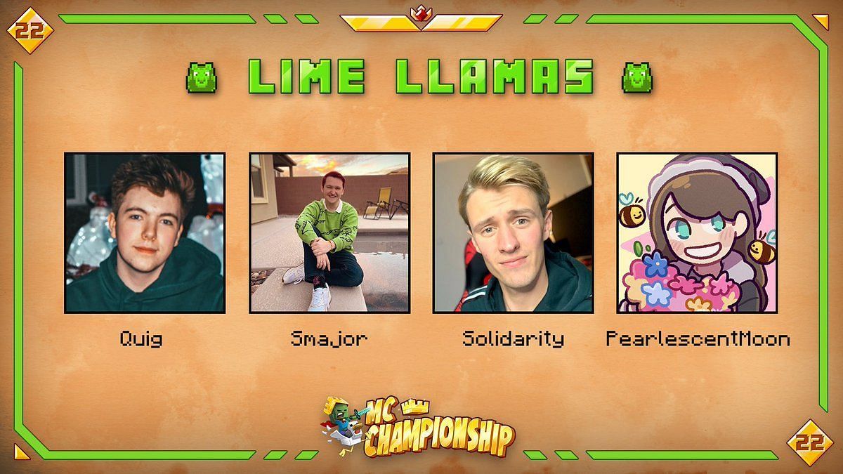 The Lime Llamas (Image via The Noxcrew)