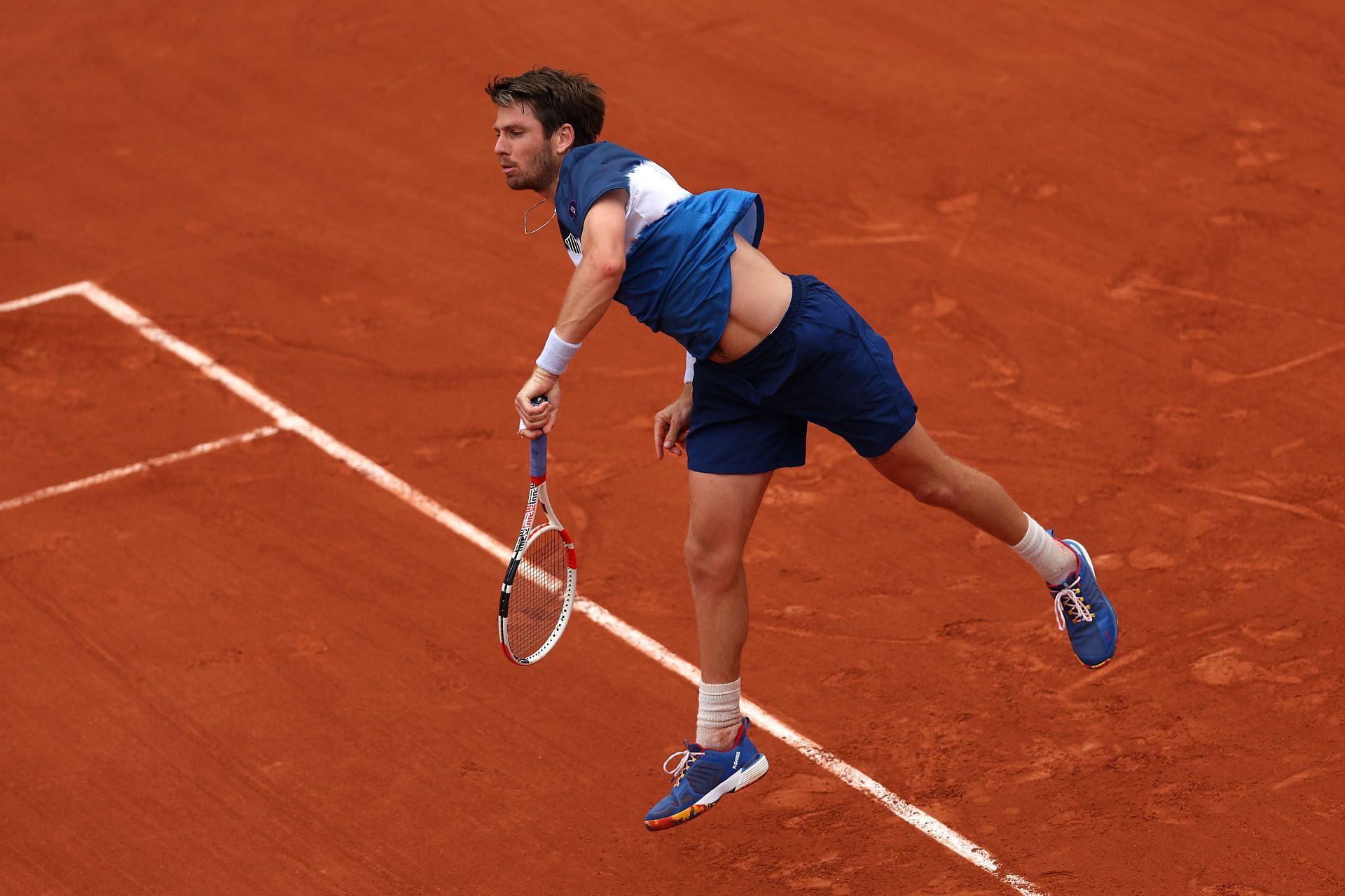 Cameron Norrie at the 2022 French Open
