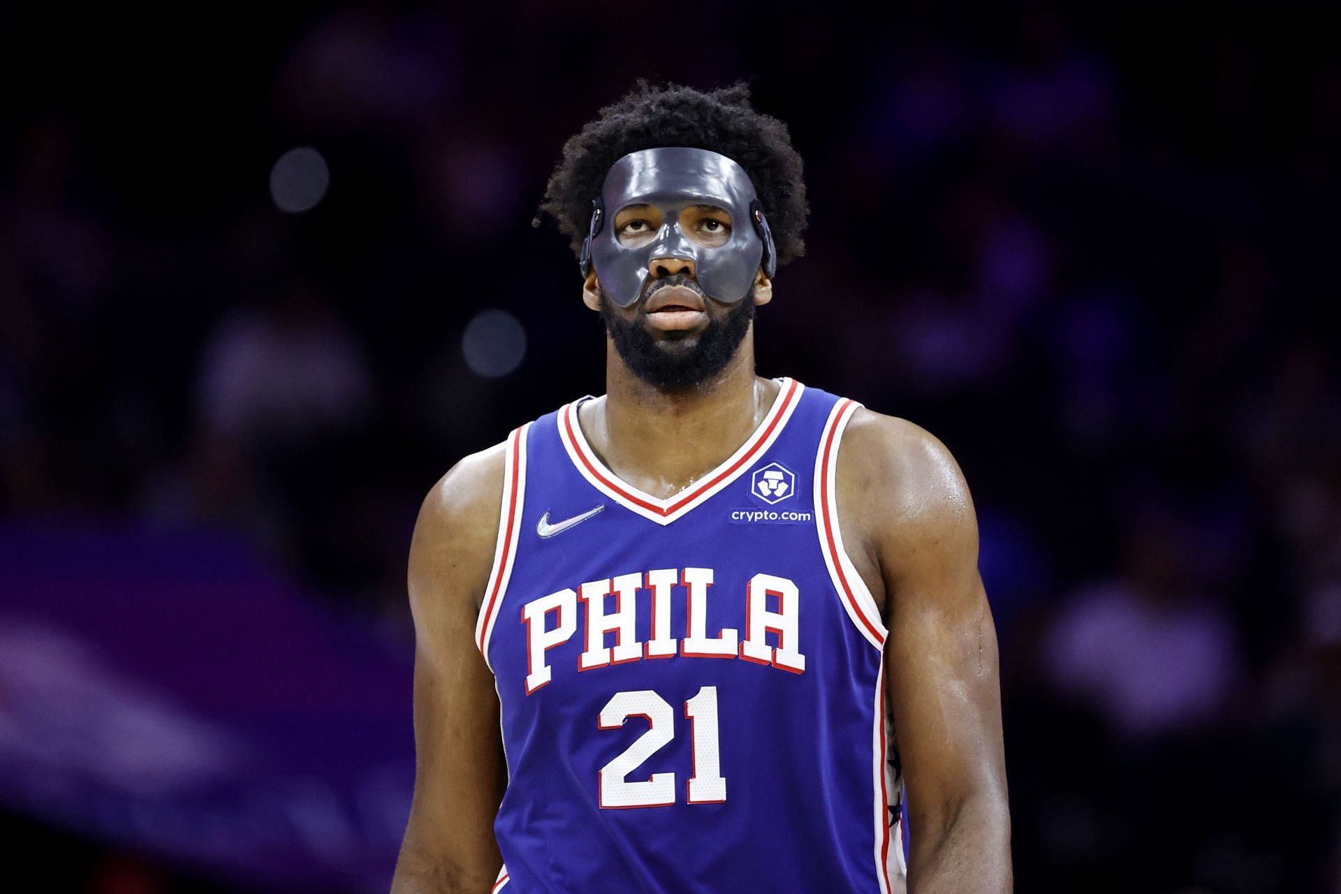 Joel Embiid of the Philadelphia 76ers