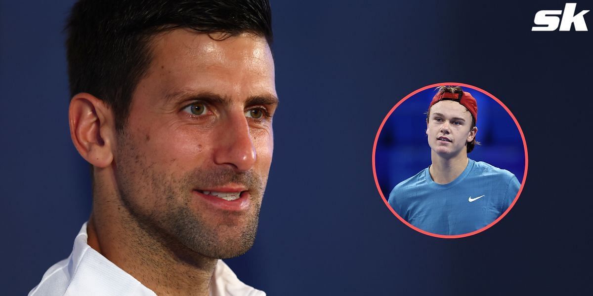 Holger Rune spoke about his conversation with Novak Djokovic
