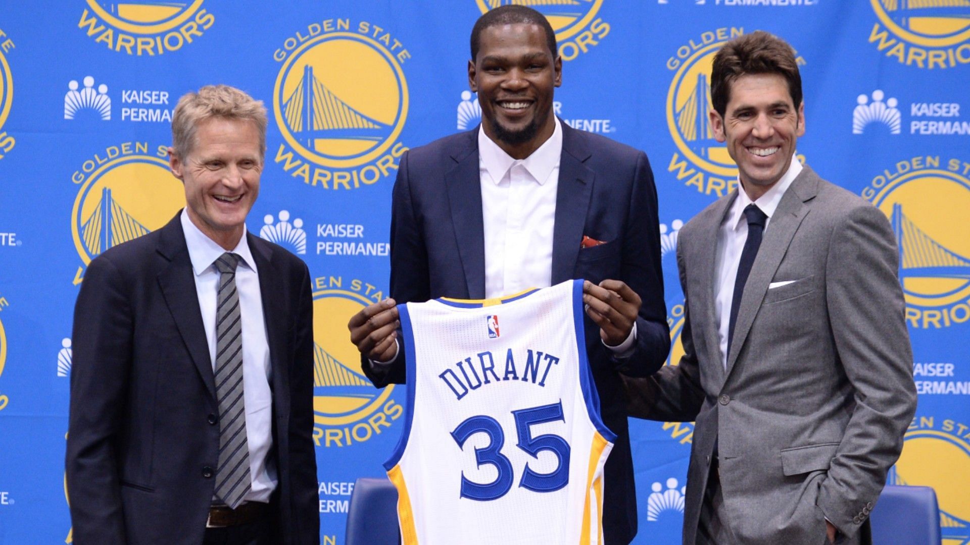 KD&#039;s best years in the NBA came when he was playing for the Bay Area team. [Photo: NBA.com]