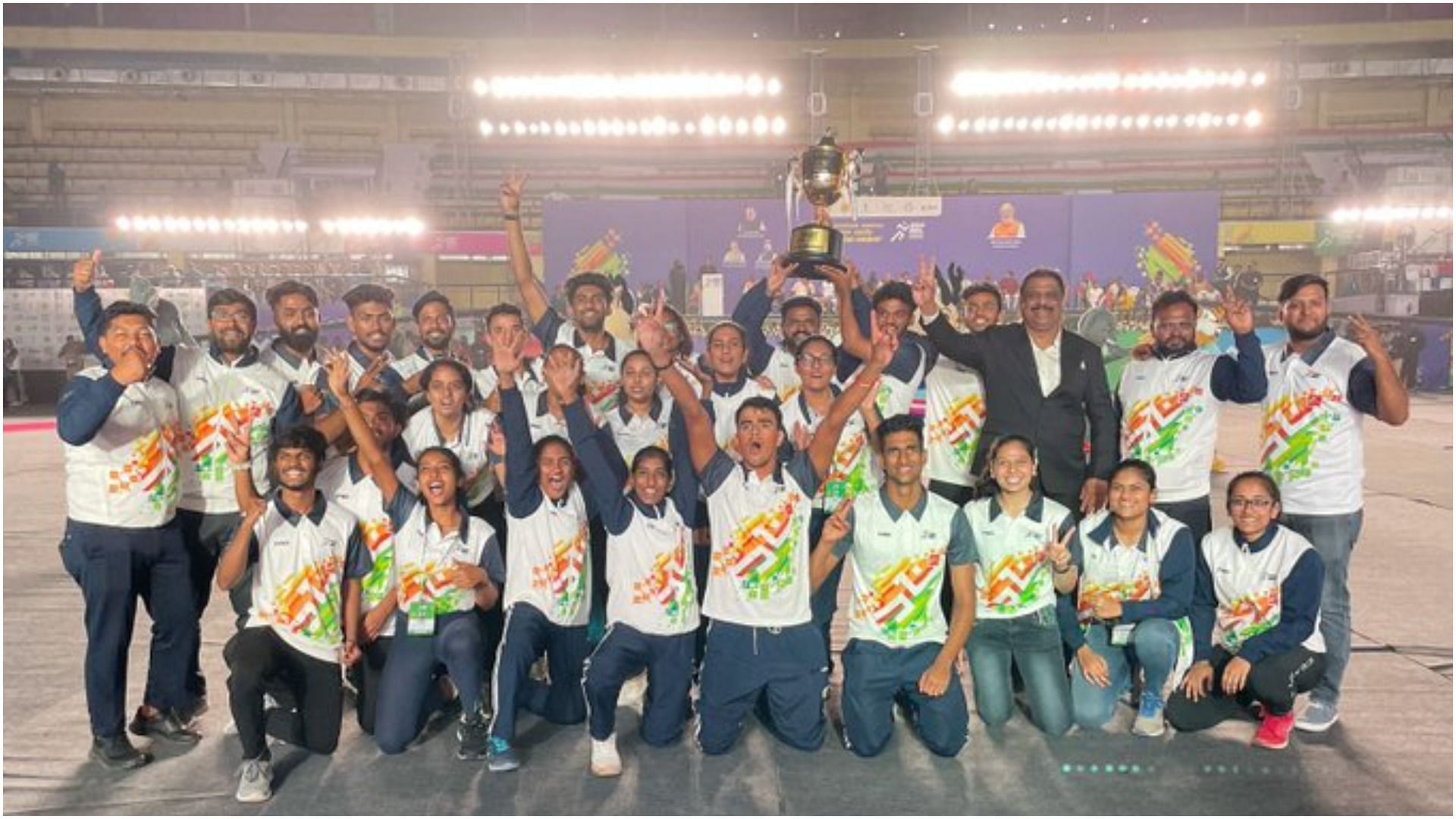 Jain University crowned winners of KIUG 2021 (Pic Credit: Khelo India)