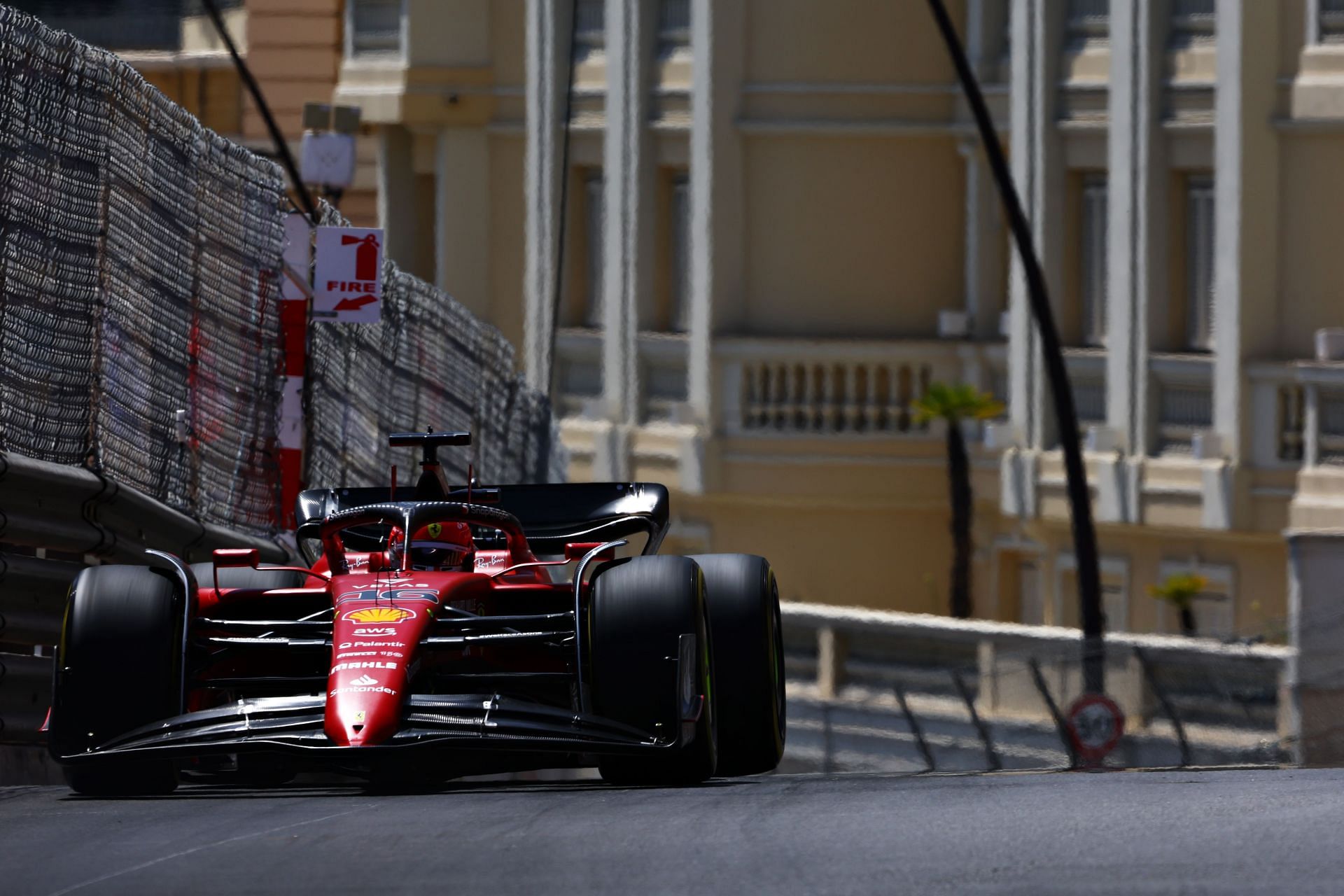 Charles Leclerc topped FP1 for Ferrari