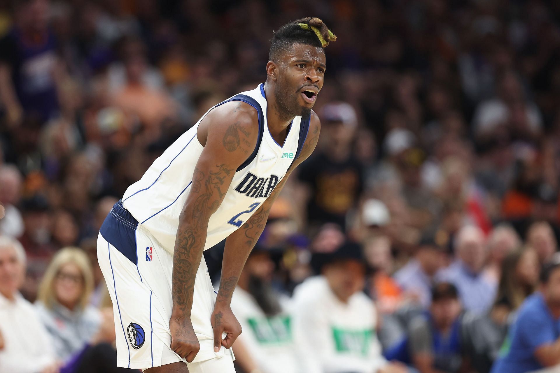 Reggie Bullock of the Mavericks in Game 1