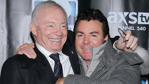 Jerry Jones recruited the Papa Johns CEO to take down Roger Goodell Mandatory Credit: ProFootballTalk