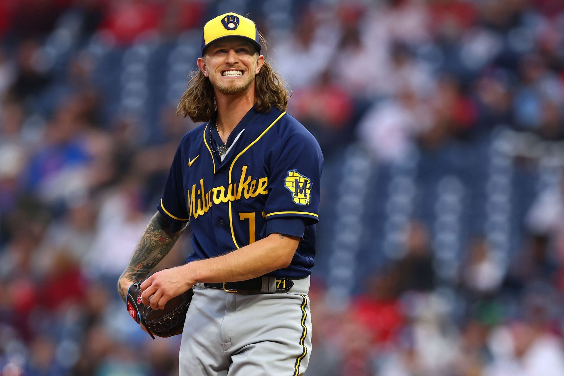Milwaukee Brewers closer Josh Hader is the league&#039;s most dominant reliever
