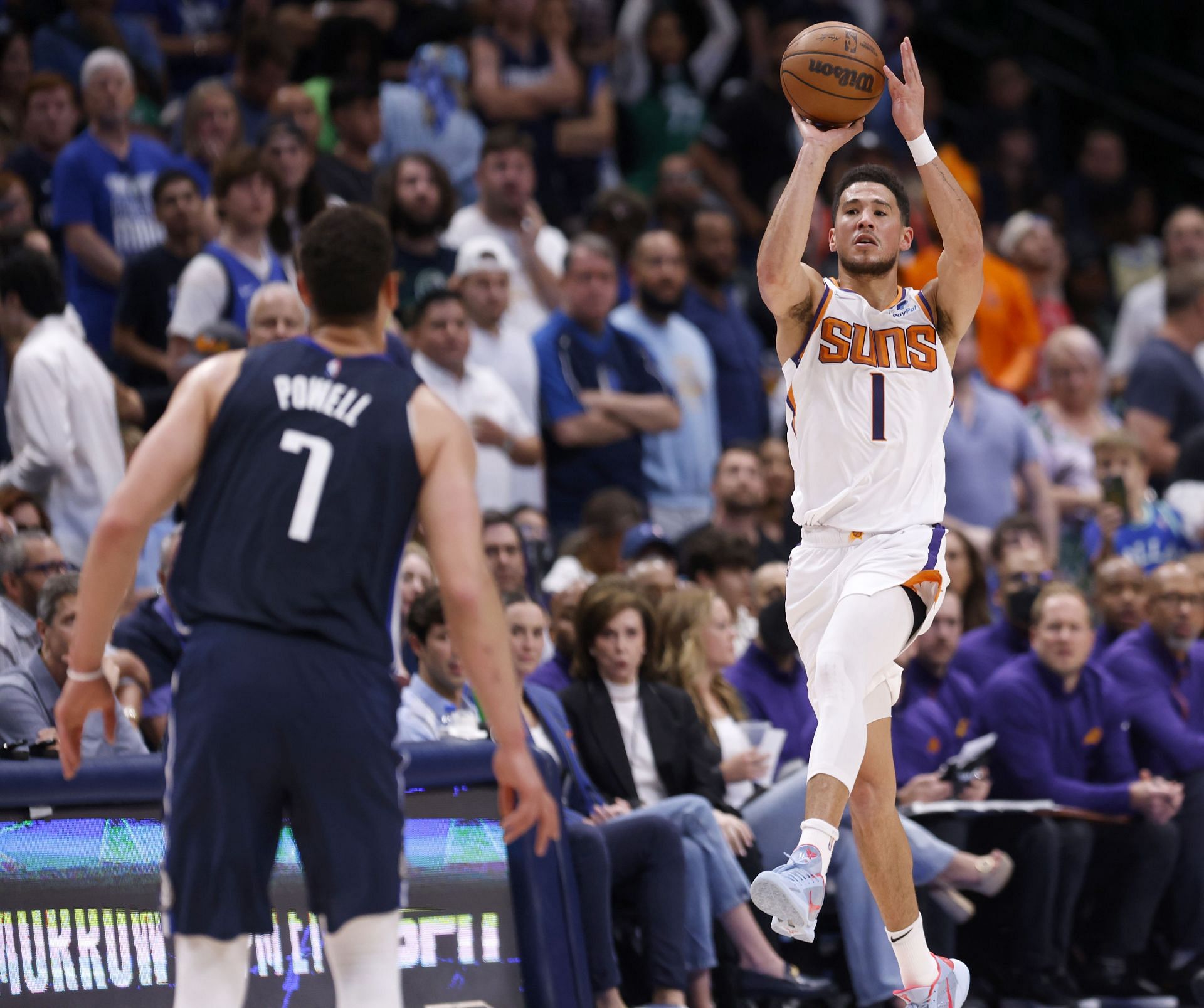 The Suns will be counting on Devin Booker tonight to lead them to their second straight Western Conference finals.