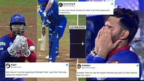 "What was he saving review for, his retirement?!" - Furious fans slam captain Rishabh Pant for costing Delhi playoffs spot in IPL 2022