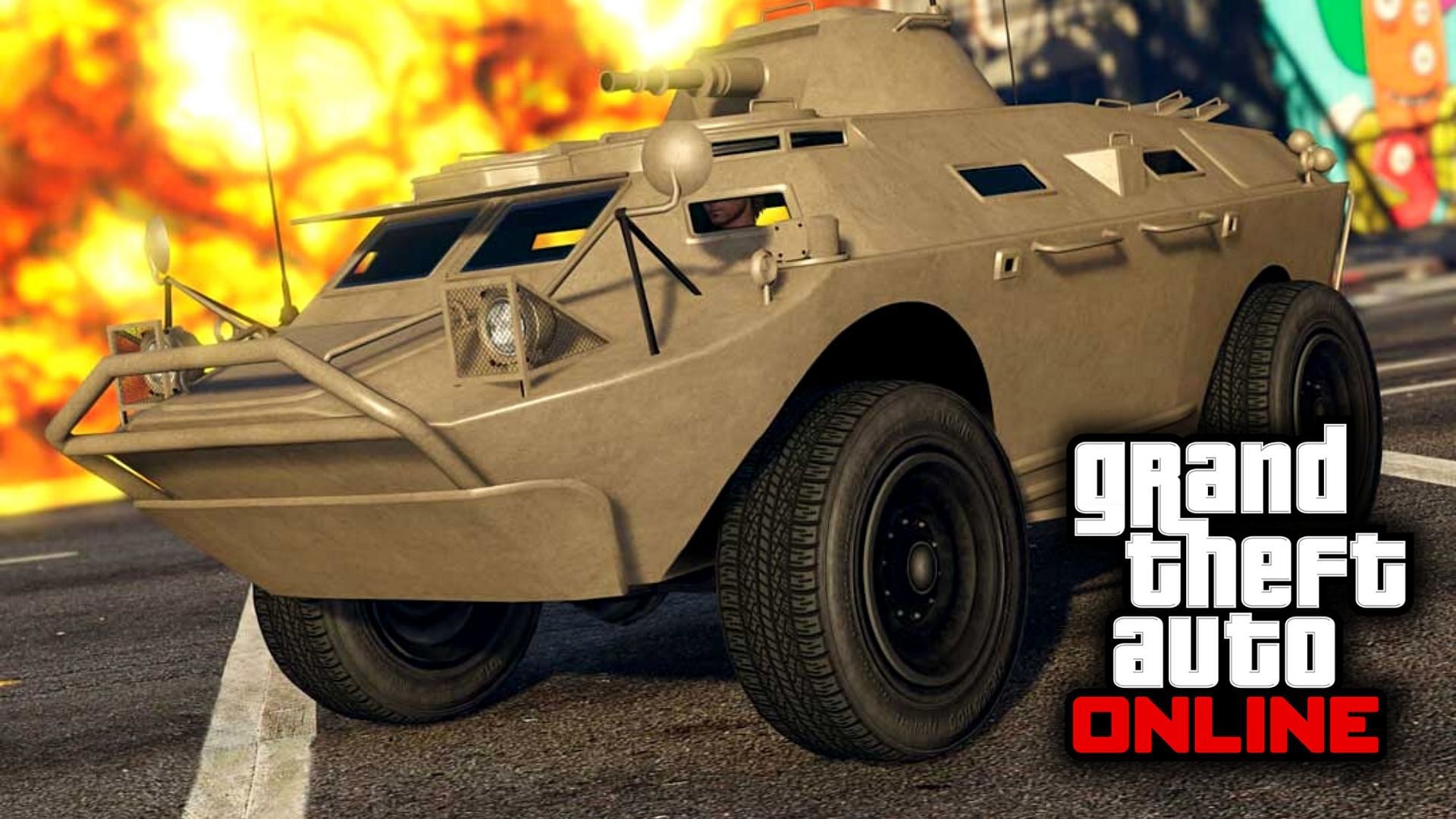 10 best armored cars in GTA Online (Image via Rockstar Games)
