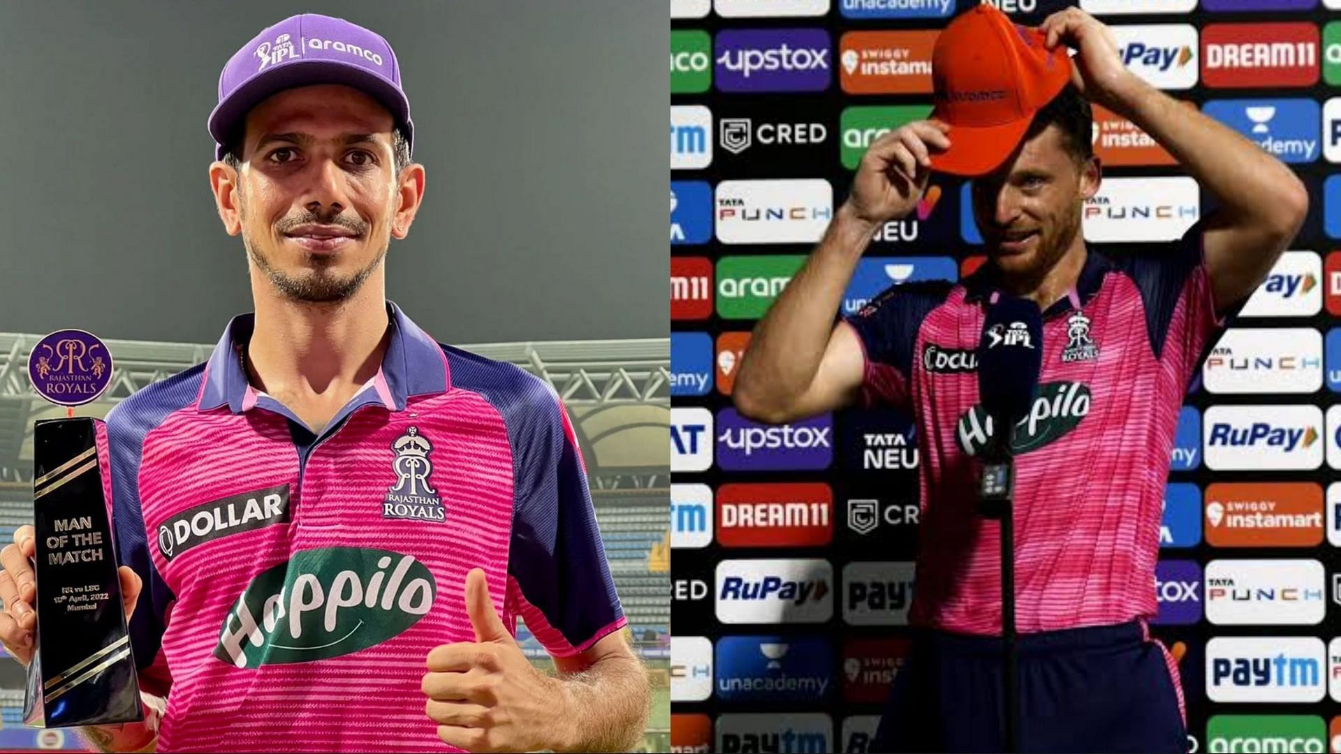 Jos Buttler and Yuzvendra Chahal won the big prizes at the post-match presentation of the IPL Final
