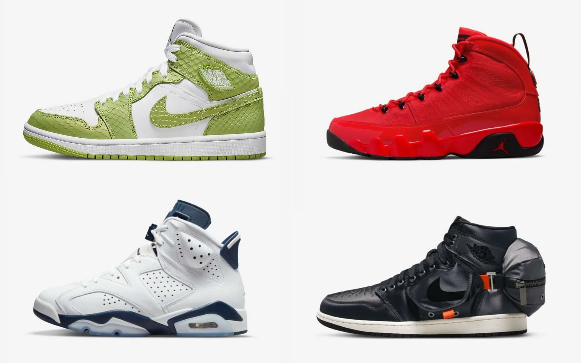 Air Jordan May 2022 releases (Image via Nike)
