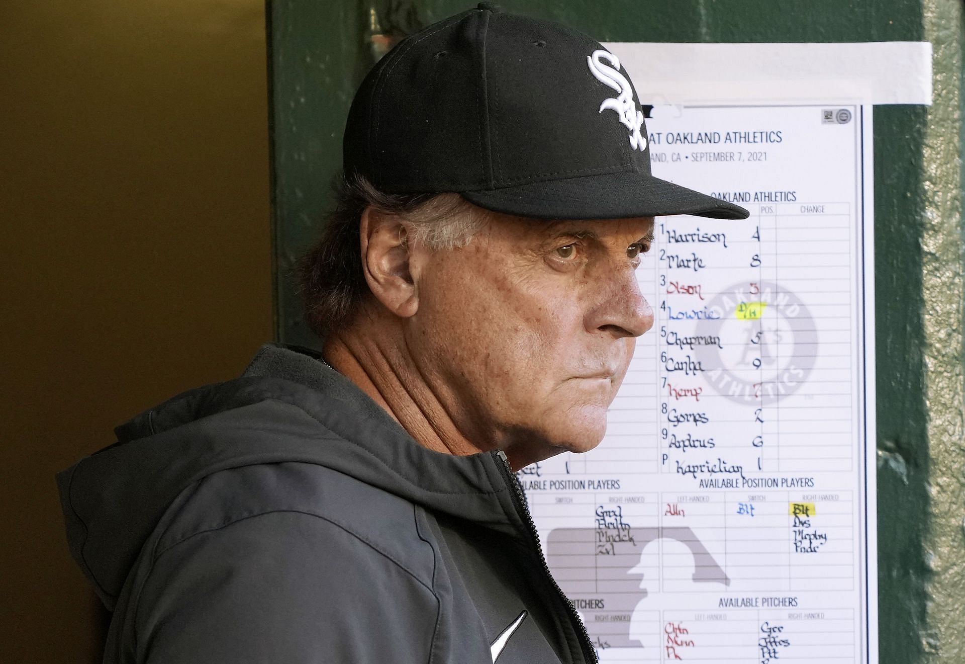 Chicago White Sox manager Tony La Russa made pointed comments towards San Francisco Giants manager Gabe Kapler