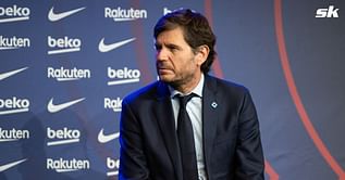 Barcelona sporting director Mateu Alemany responds to rumors about having meetings with Bundesliga superstar