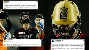 "Virat Kohli should pay for my therapy!"- Heartbroken fans feel RCB's playoffs chances very slim after heavy loss to PBKS in IPL 2022
