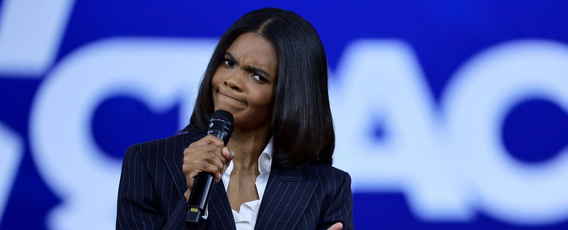 Netizens called out Candace Owens for cross-dressing remarks in reference to Texas school shooter (Image via Getty Images)