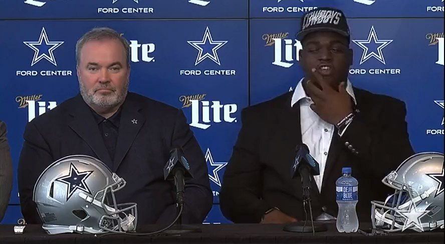 Cowboys introduce first round pick Tyler Smith