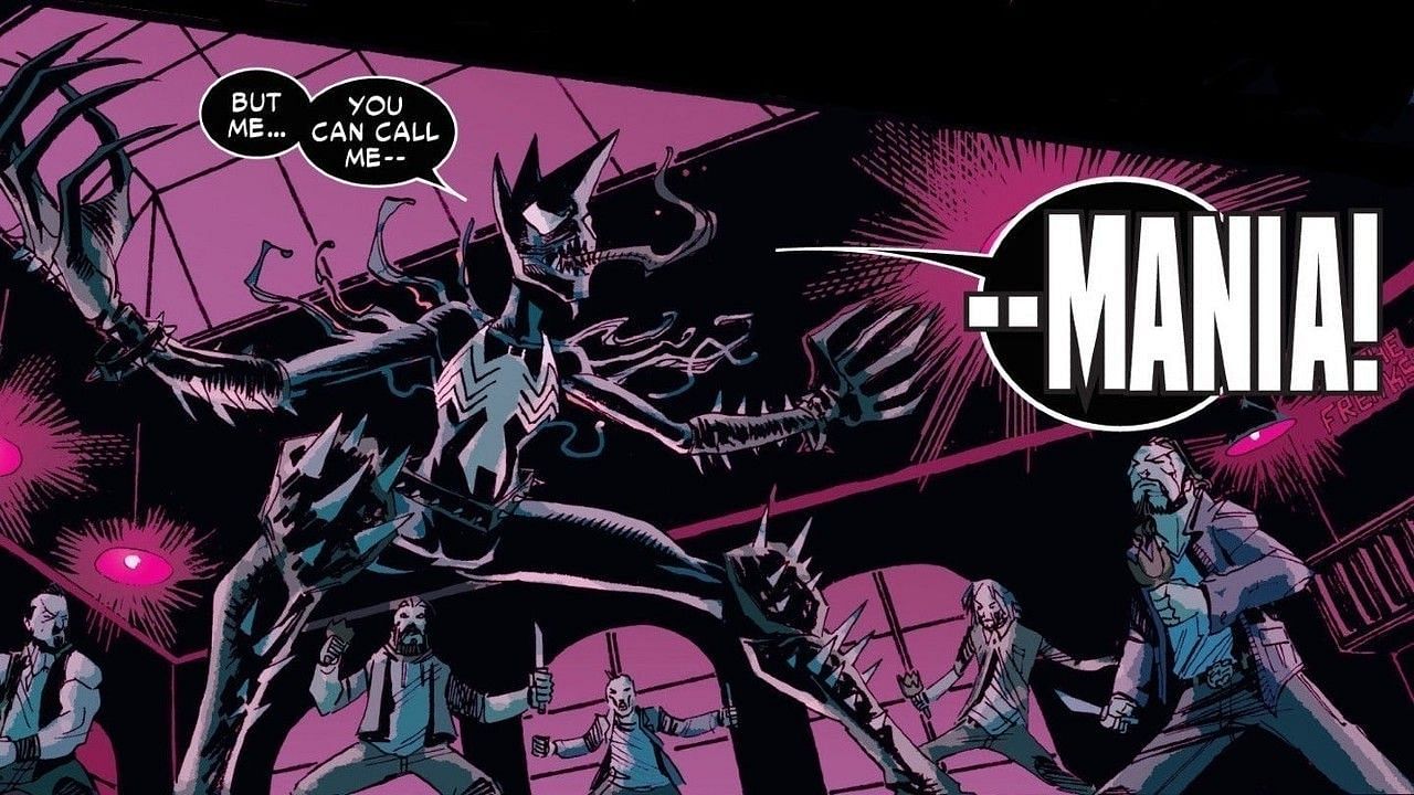 Mania symbiote (Image via Marvel Comics)