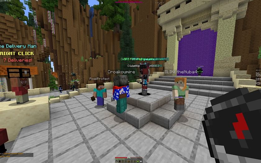 How to Join Minigames Server In Minecraft Java Edition 