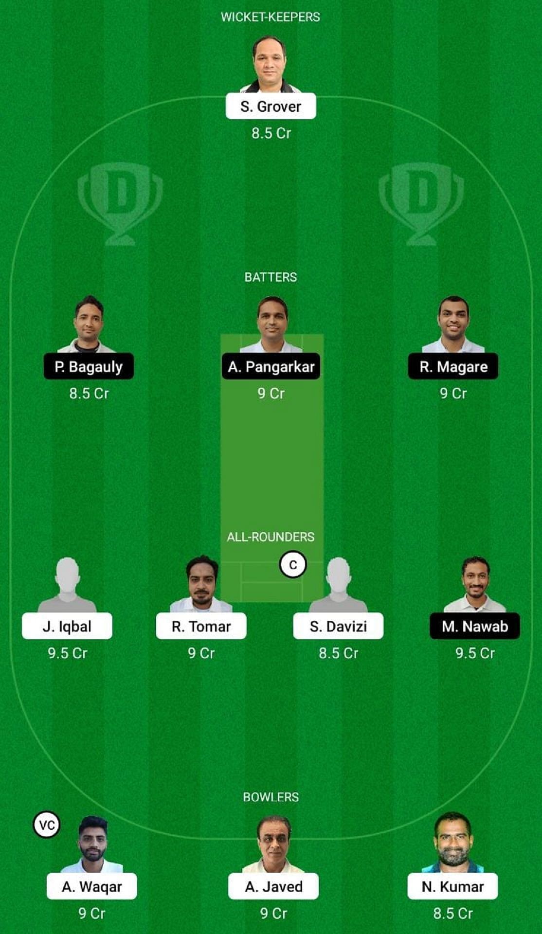 BCC vs UCC Dream11 Fantasy Suggestion #2