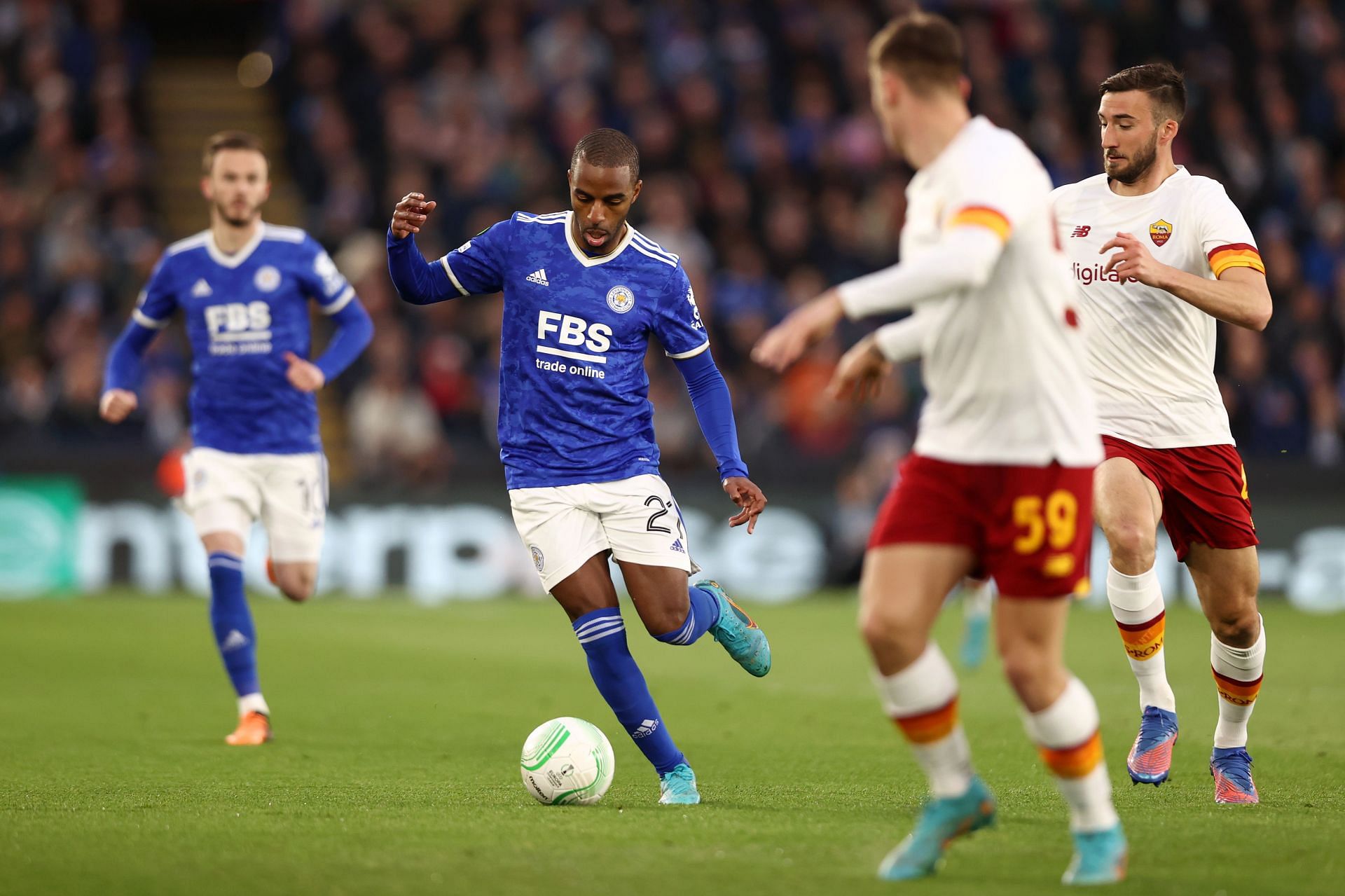Leicester City take on AS Roma this week
