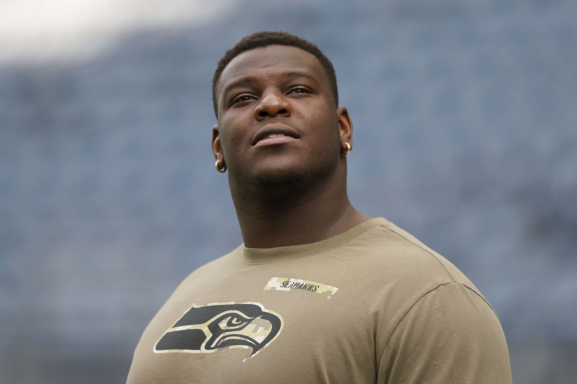 Seattle Seahawks defensive tackle Poona Ford