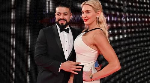 Andrade El Idolo and Charlotte Flair!