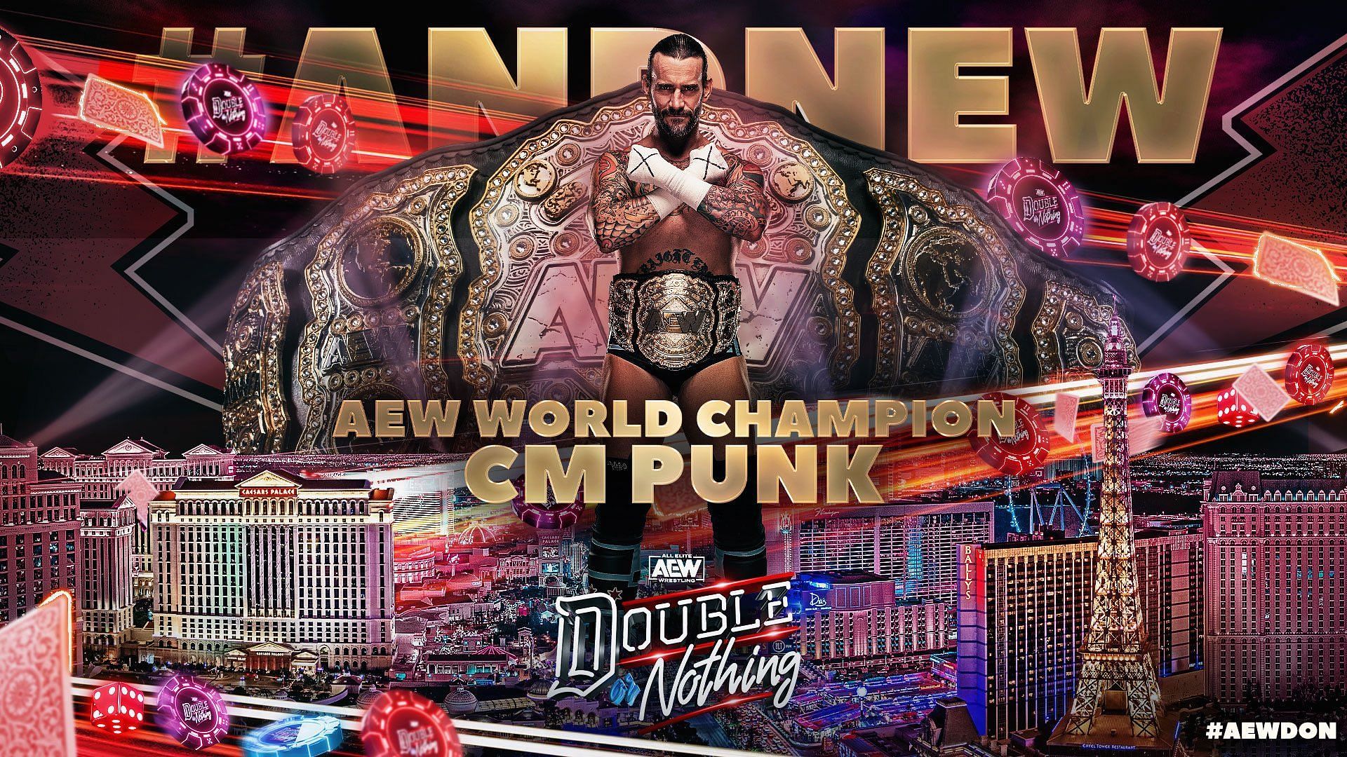CM Punk is the new AEW World Champion