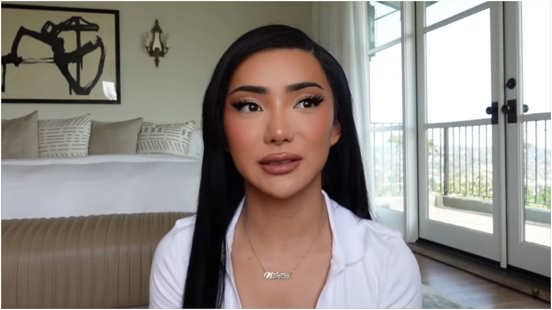 Nikita Dragun stayed at the Riverside Behavioral Health Center in Virginia to help with her bipolar disorder (Image via Nikita Dragun/YouTube)