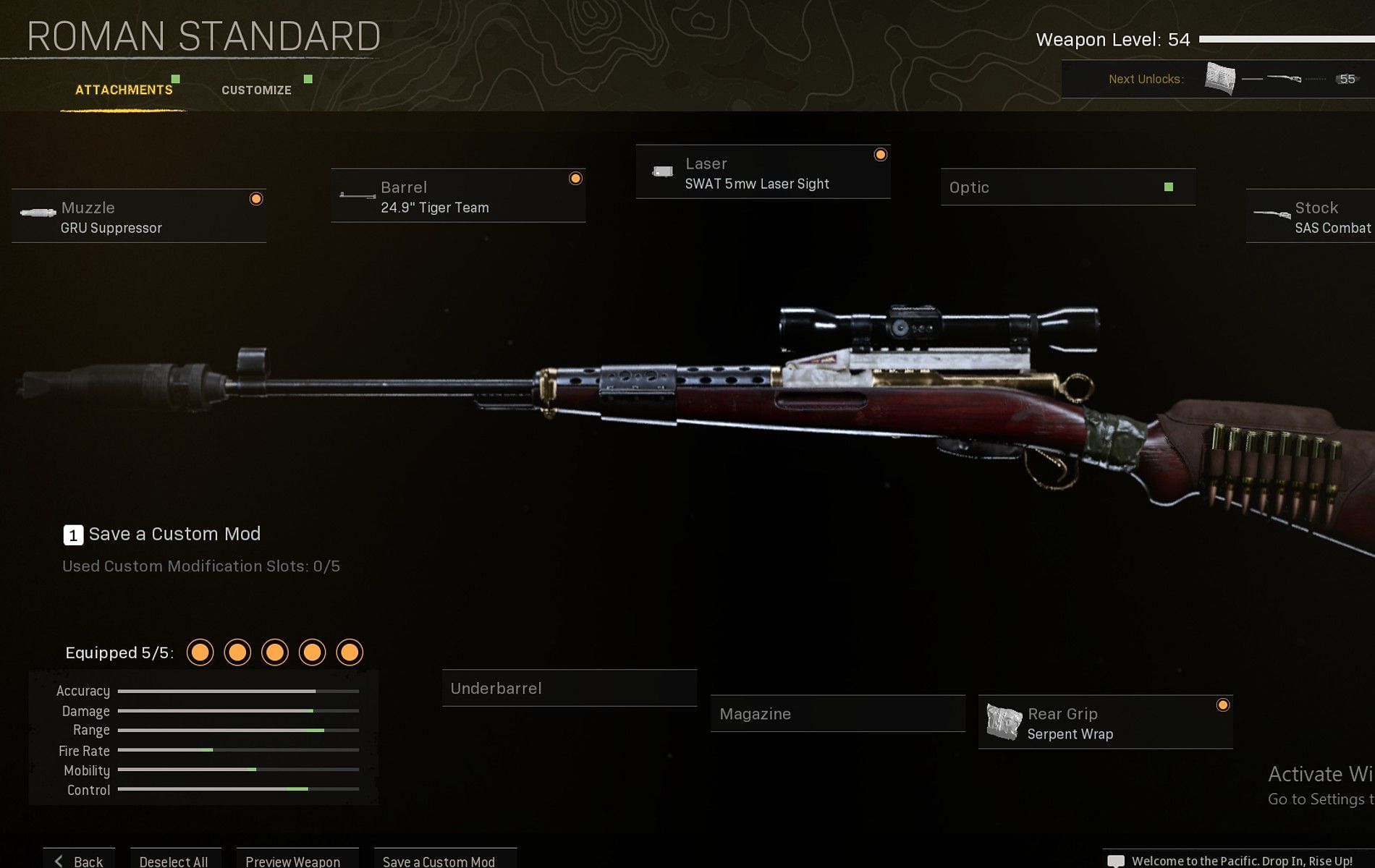 Call of Duty players should prioritize speed on this Swiss loadout (Image via Activision)