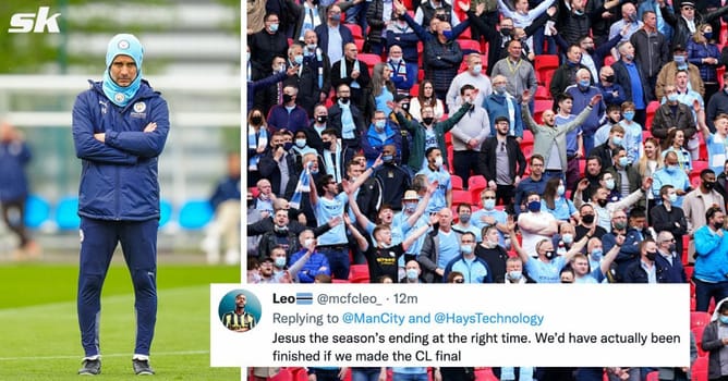 "Is Pep taking the piss?" "Advantage West Ham" - Manchester City fans fume as 26-year-old is handed rare start in crucial Premier League encounter