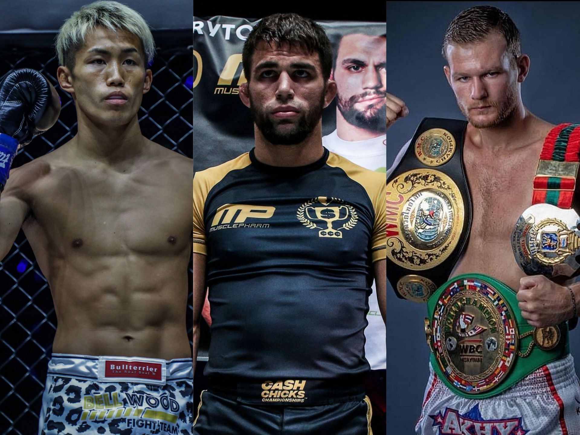 (From left) Taiki Naito, Garry Tonon, and Jimmy Vienot. [Photo: ONE Championship / Instagram: @jimmy_vienot]
