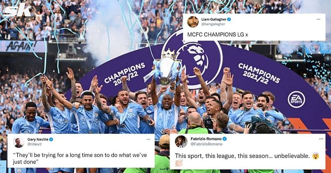 Who said what: Footballing world reacts to Manchester City's incredible comeback to pip Liverpool to the Premier League title