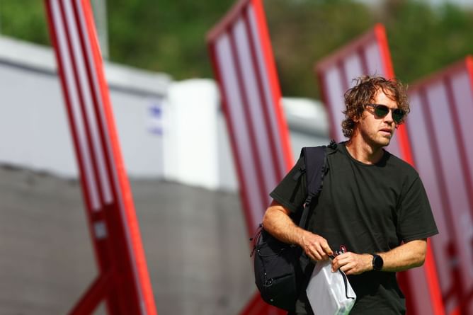Sebastian Vettel feels Aston Martin is 'moving in the right direction' but remains wary of car performance over the 2022 F1 Spanish GP weekend