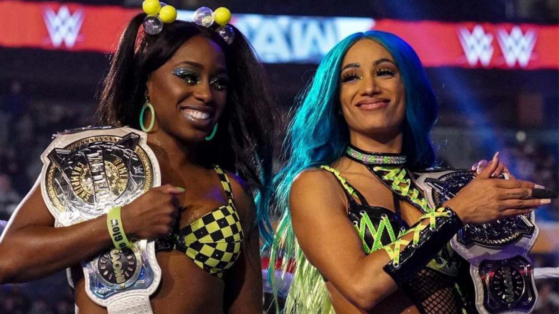 Sasha Banks and Naomi reign as the Women&#039;s tag champs