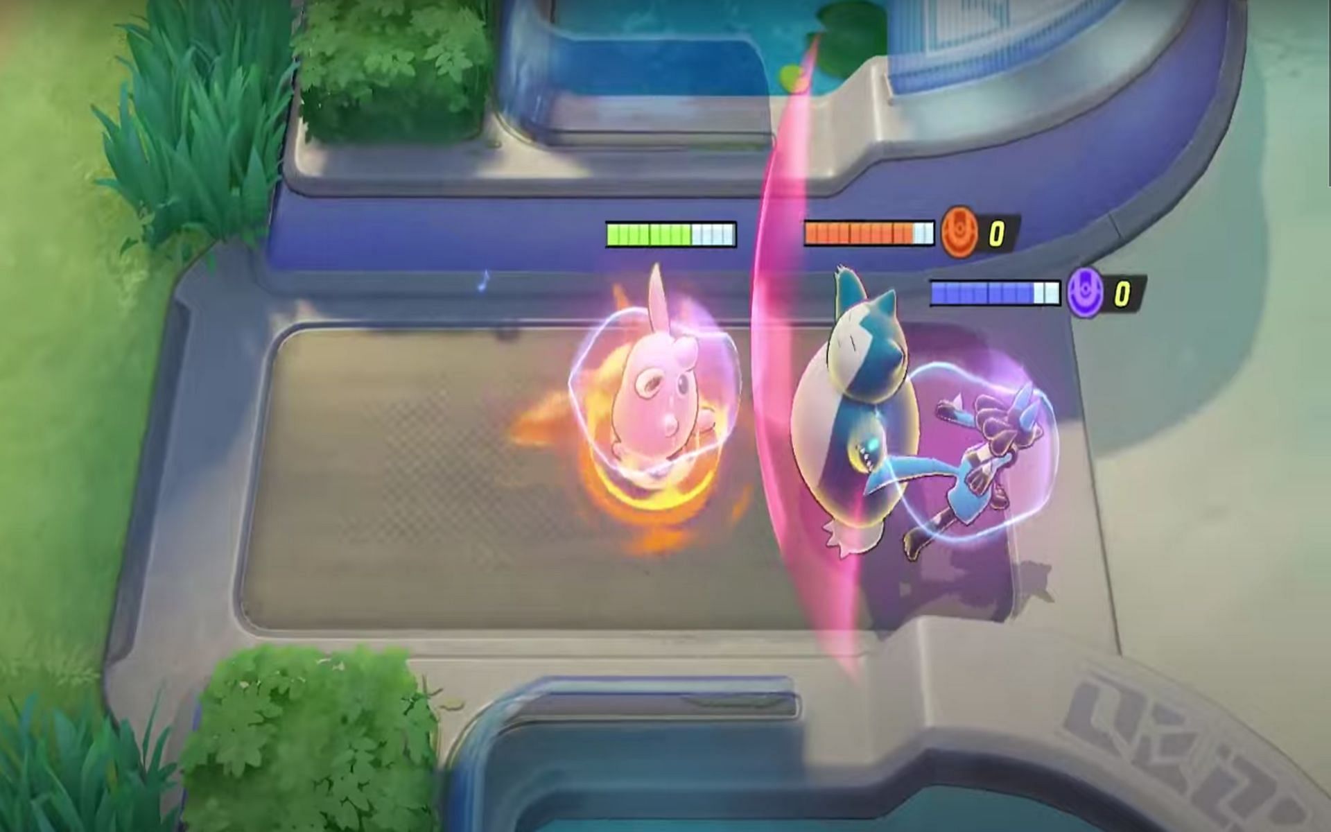 Wigglytuff often uses its Unite move in team fights for the Buddy Barrier (Image via TiMi Studios)