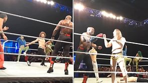 Watch: Footage of Sami Zayn getting beaten up by WWE's top babyfaces at live event