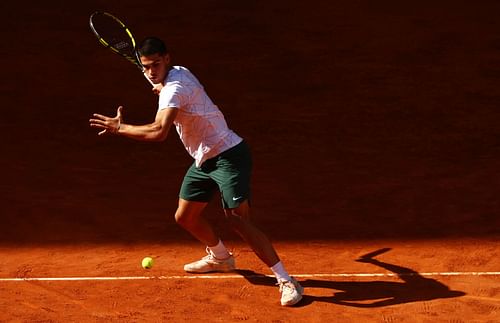 Carlos Alcaraz at the Mutua Madrid Open - Day Four