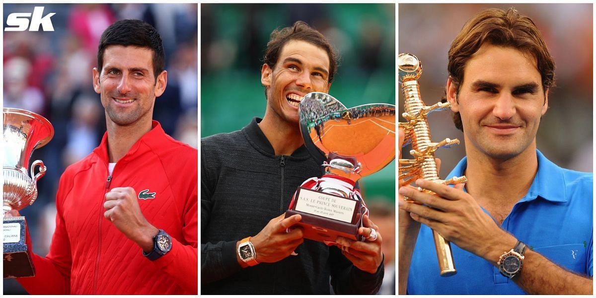 Federer, Nadal and Djokovic have won over 100 Masters 1000 titles between them