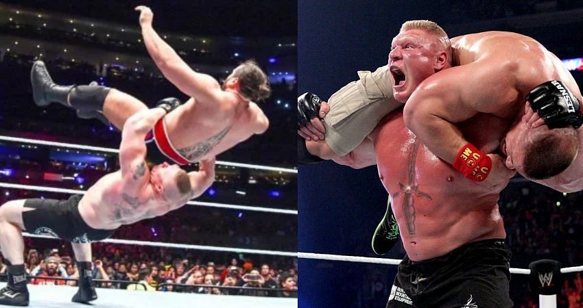 WWE में Brock Lesnar के सबसे दमदार मूव्स
