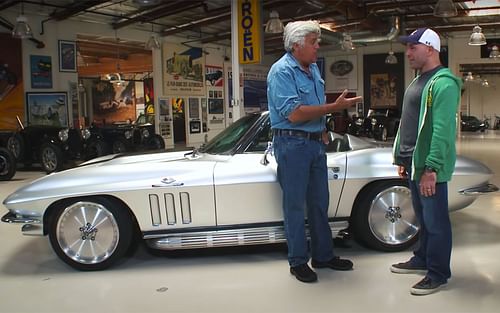 Joe Rogan's car collection [Photo credit: Jay Leno's Garage on YouTube]